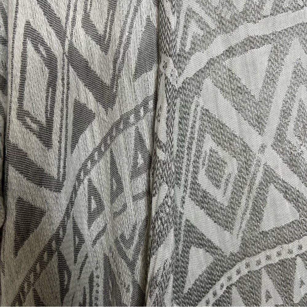 Anthropologie Geometric Open Front Knit Cardigan - Picture 3 of 6